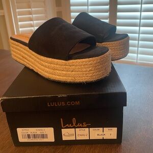 Lulus Oahu 2 Platform Sandals